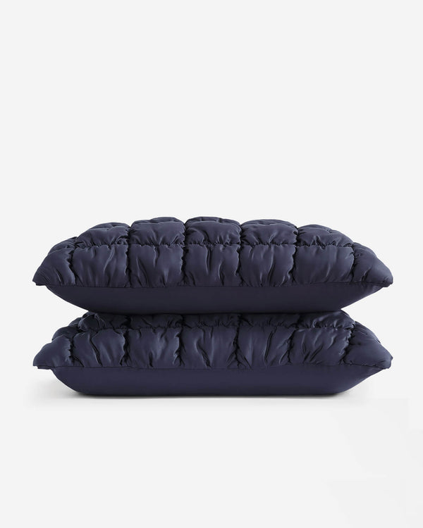 Quilted Lyocell Puff Sham Set – shams (view 5) | Roost & Roam