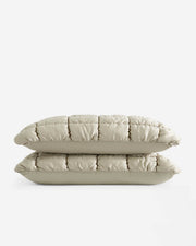 Quilted Lyocell Puff Sham Set – shams (view 13) | Roost & Roam