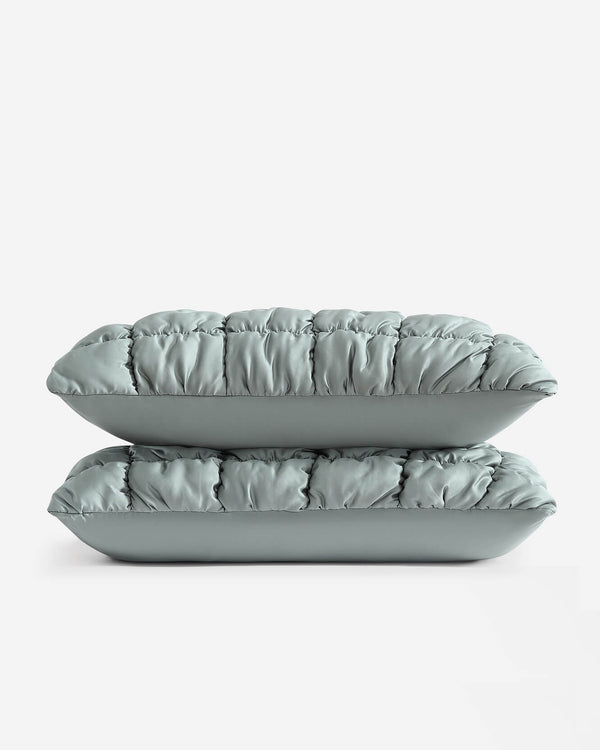Quilted Lyocell Puff Sham Set – shams (view 2) | Roost & Roam