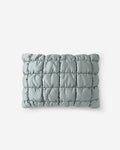 Quilted Lyocell Puff Sham Set – shams, in slate grey | Roost & Roam