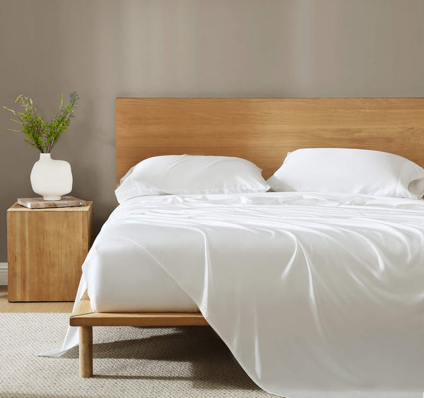 TENCEL Lyocell Flat Top Sheet – sheets (view 4) | Roost & Roam