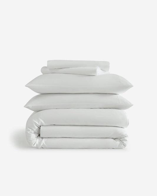 Lyocell Bedding Complete Set – bundle, in baritone blue | Roost & Roam
