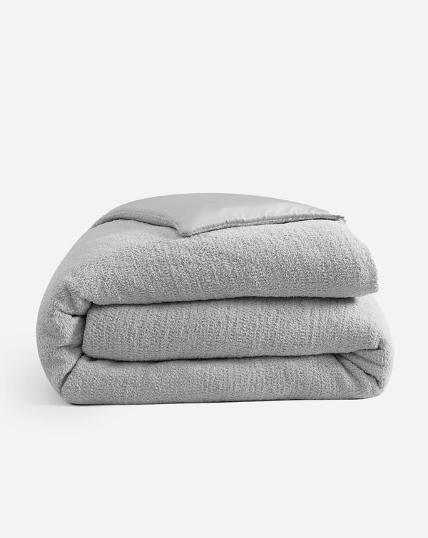 Dual-Sided Bamboo Viscose Duvet Cover – duvet covers, in taupe | Roost & Roam