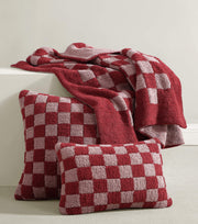 Checkerboard Boucle Lumbar Pillow – pillows (view 14) | Roost & Roam