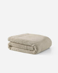 Reversible Boucle-Texture Bamboo Comforter – comforters, in midnight | Roost & Roam