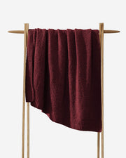 Boucle-Texture Lap Throw