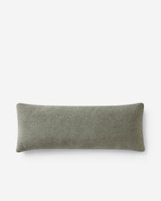 Bouclé-Texture Lumbar Pillow