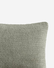 Bouclé-Texture Lumbar Pillow