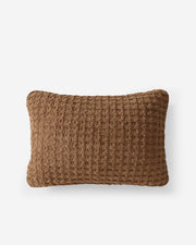Waffle-Knit Lumbar Pillow – pillows (view 16) | Roost & Roam