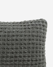 Waffle-Knit Lumbar Pillow – pillows (view 2) | Roost & Roam