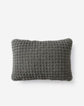 Waffle-Knit Lumbar Pillow – pillows, in cinnamon stick | Roost & Roam