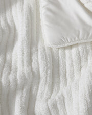 Ribbed Plush Piped Comforter – comforters (view 18) | Roost & Roam