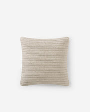 Ribbed Bouclé-Texture Euro Pillow – pillows (view 8) | Roost & Roam