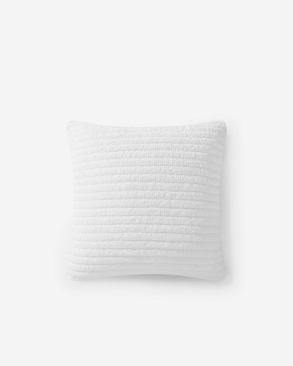 Ribbed Bouclé-Texture Euro Pillow – pillows (view 5) | Roost & Roam
