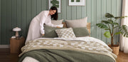 Checkerboard Bouclé Throw Pillow – pillows (view 11) | Roost & Roam