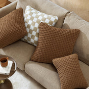 Waffle-Knit Lumbar Pillow – pillows (view 18) | Roost & Roam