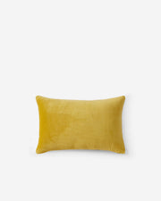 Velvet Watercolor Zebra Lumbar Pillow