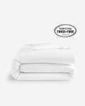 Bamboo Viscose Duvet Cover – duvet covers, in clear white | Roost & Roam