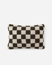 Checkerboard Boucle Lumbar Pillow – pillows (view 4) | Roost & Roam