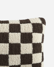 Checkerboard Boucle Lumbar Pillow – pillows (view 5) | Roost & Roam