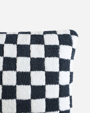 Checkerboard Bouclé Throw Pillow – pillows (view 24) | Roost & Roam
