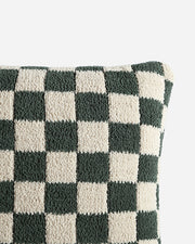 Checkerboard Bouclé Throw Pillow – pillows (view 13) | Roost & Roam