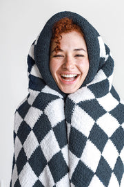 Double-Knit Checkerboard Throw – throws (view 22) | Roost & Roam