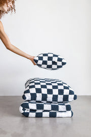 Checkerboard Boucle Lumbar Pillow – pillows (view 18) | Roost & Roam