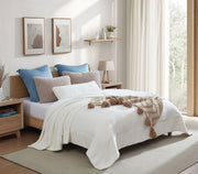 Waffle-Knit Memory Foam Lumbar Pillow – pillows (view 4) | Roost & Roam