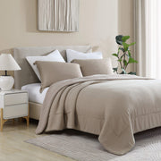 Bouclé-Texture Euro Pillow Sham – shams (view 9) | Roost & Roam