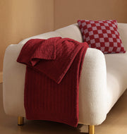 Checkerboard Bouclé Throw Pillow – pillows (view 20) | Roost & Roam