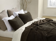 Bouclé-Texture Euro Pillow Sham – shams (view 38) | Roost & Roam