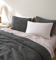 Double-Sided Bouclé Pillow Sham Set – shams (view 41) | Roost & Roam