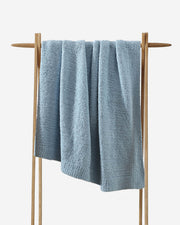 Boucle-Texture Oversized Throw Blanket