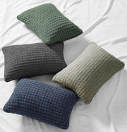 Waffle-Knit Lumbar Pillow – pillows (view 20) | Roost & Roam
