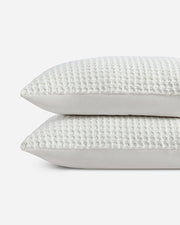 Waffle-Texture Comforter and Sham Bundle