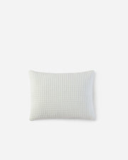 Waffle-Texture Comforter and Sham Bundle