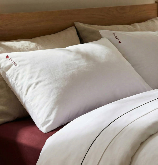 Bamboo Sateen Piped Duvet Cover – duvet covers (view 4) | Roost & Roam
