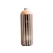 Ribbed Bioplastic Tall Vase