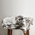 Floral Print Linen Tablecloth