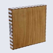 Resin Inlay Wood Geometric Decorative Tray
