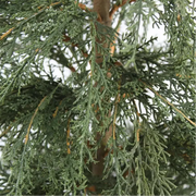 Artificial Evergreen Cedar Tree, 4 ft