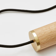 Oak Nine-Light Cluster Pendant with Sphere IV Bulbs