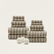 Dense-Loop Cotton Bath Towel Set