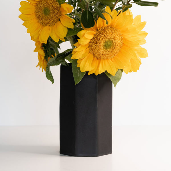 Handmade Porcelain Octagonal Bouquet Vase