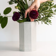 Handmade Porcelain Octagonal Bouquet Vase