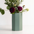 Handmade Porcelain Octagonal Bouquet Vase