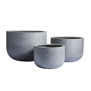 Wide-Rim Lightweight Round Planter