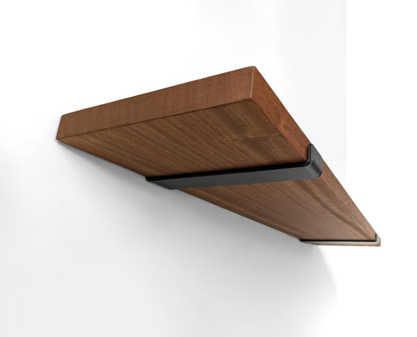 Mahogany Wood Wall Shelf Board