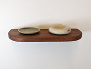 Rounded Corner Oak Floating Shelf